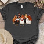 Silly Chicken Breeds Tee