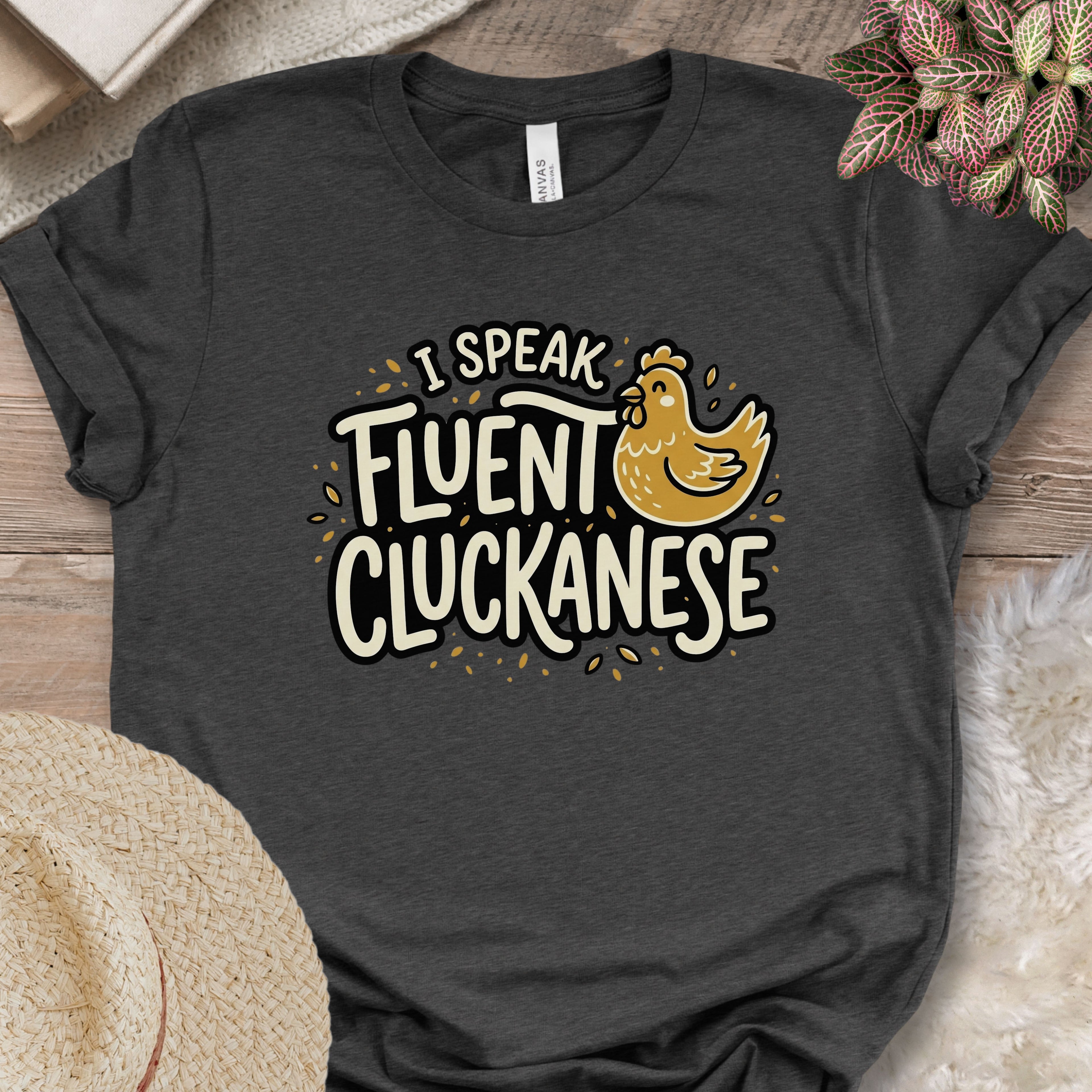 Fluent Cluckanese Chicken Shirt