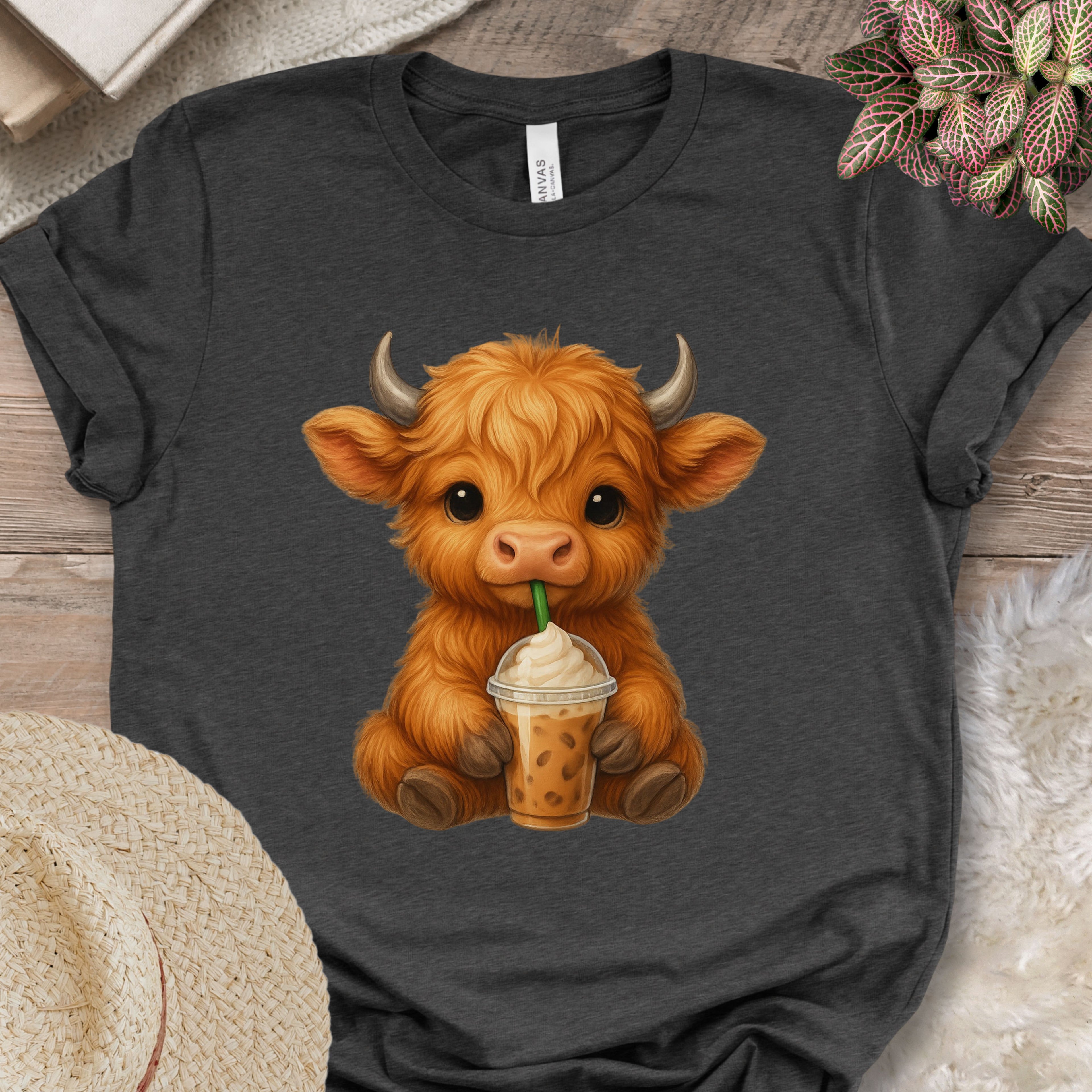 Cute Highland Cow Tee