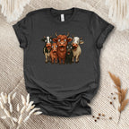 Surprised Cows Tee
