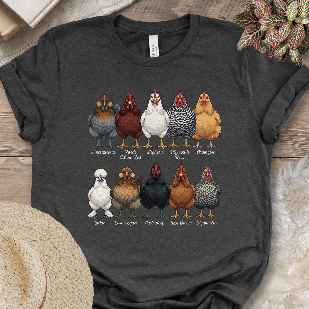 Chicken Collection Graphic Shirt