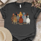 Backyard Chicken Flock T-Shirt (A)