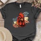 Patriotic Rooster Tee