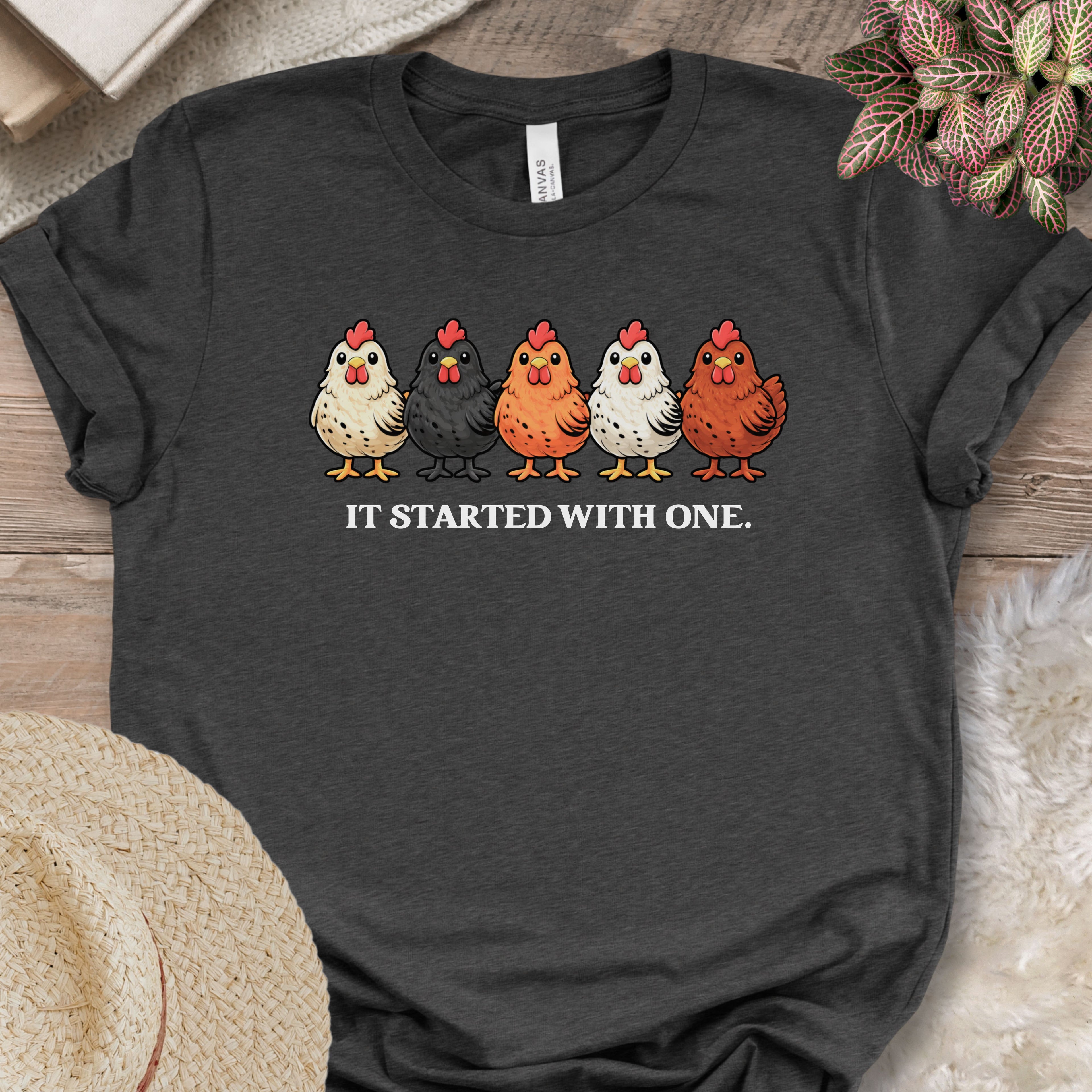 Chicken Flock Growth Statement T-Shirt