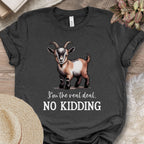 No Kidding Goat Tee