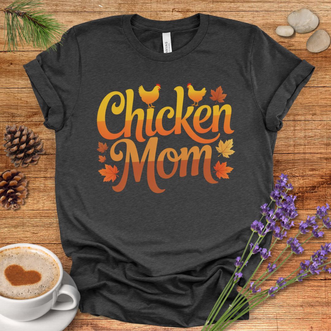 Autumn Chicken Mom Graphic Tee