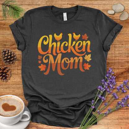 Autumn Chicken Mom Graphic Tee