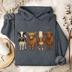 Four Cows Lineup Hoodie