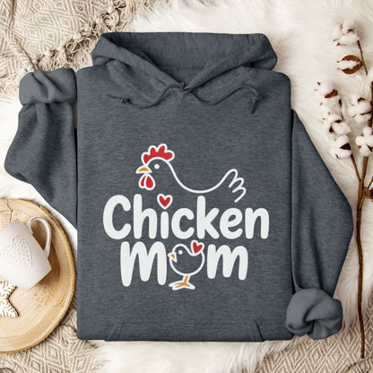 Chicken Lover Hoodie for Women – Cute Chicken Mom Pullover for Farm Life & Backyard Flock Keepers