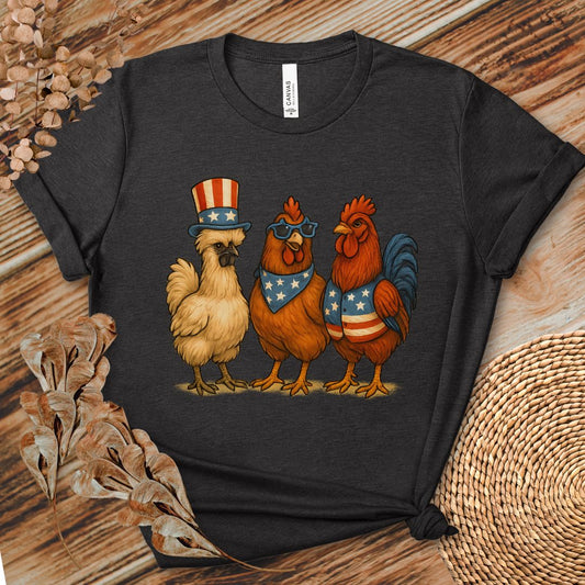 Patriotic Chickens Costume Shirt