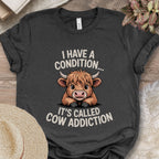Cow Addiction Tee