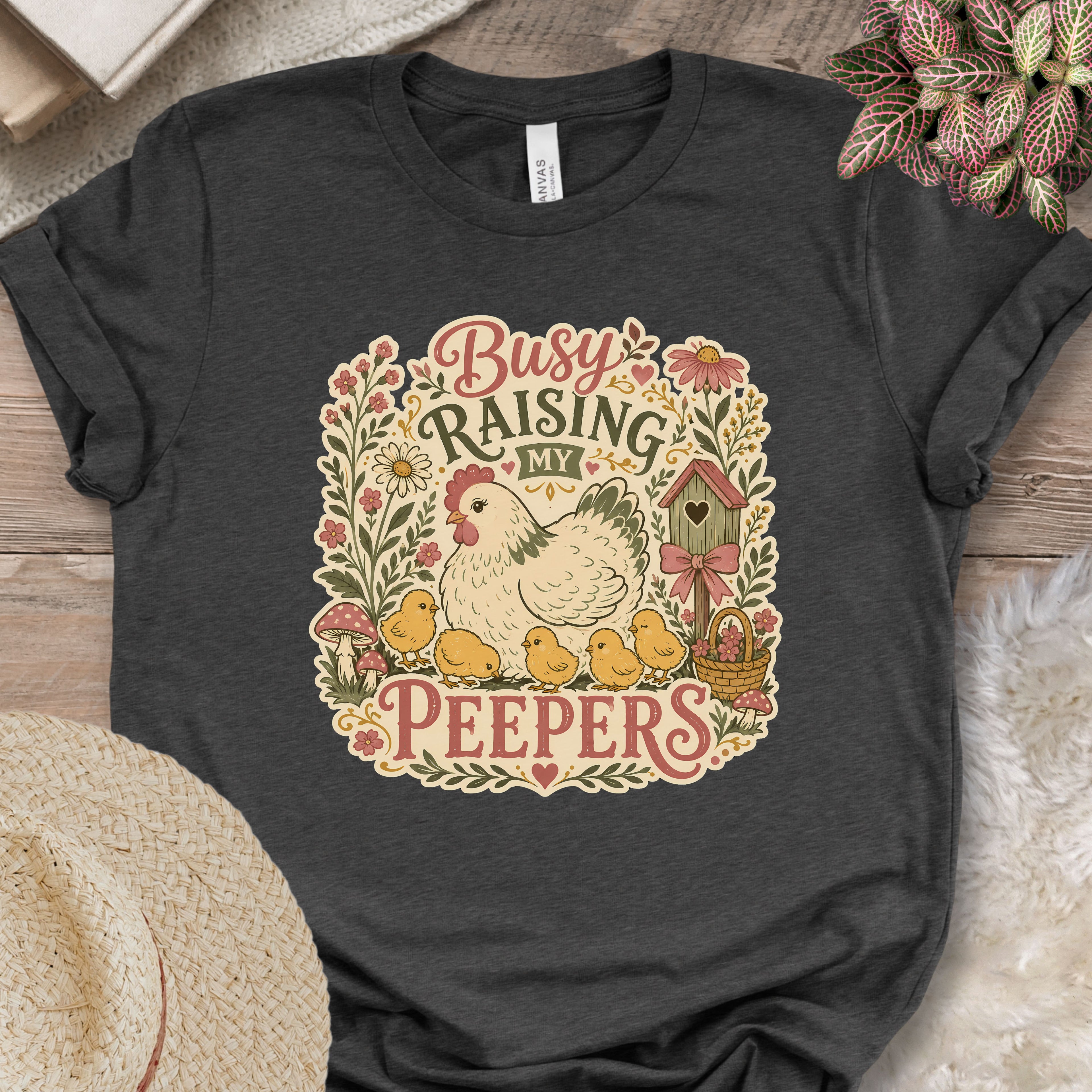 Chicken Mama Peepers T-Shirt