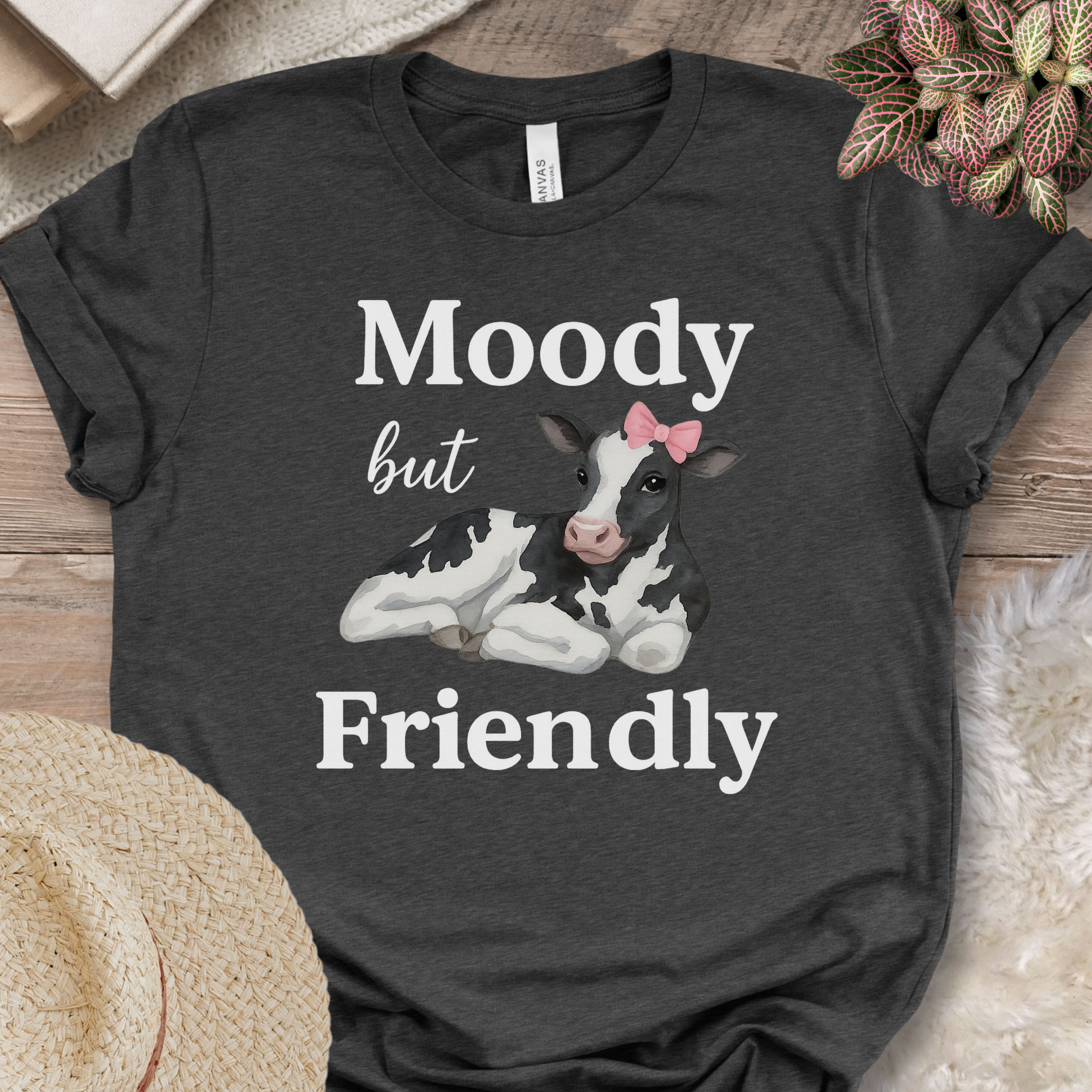 Moody but Friendly Tee