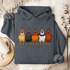 Flock Squad Vintage Chicken Hoodie