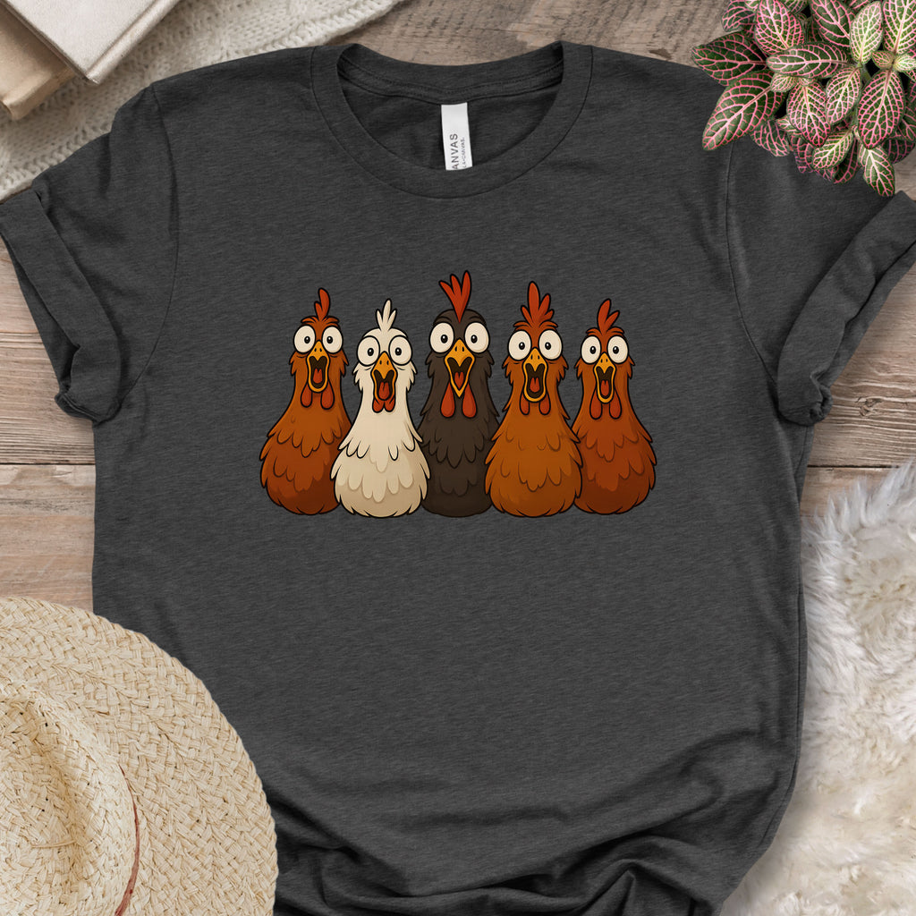 Surprised Chickens Tee