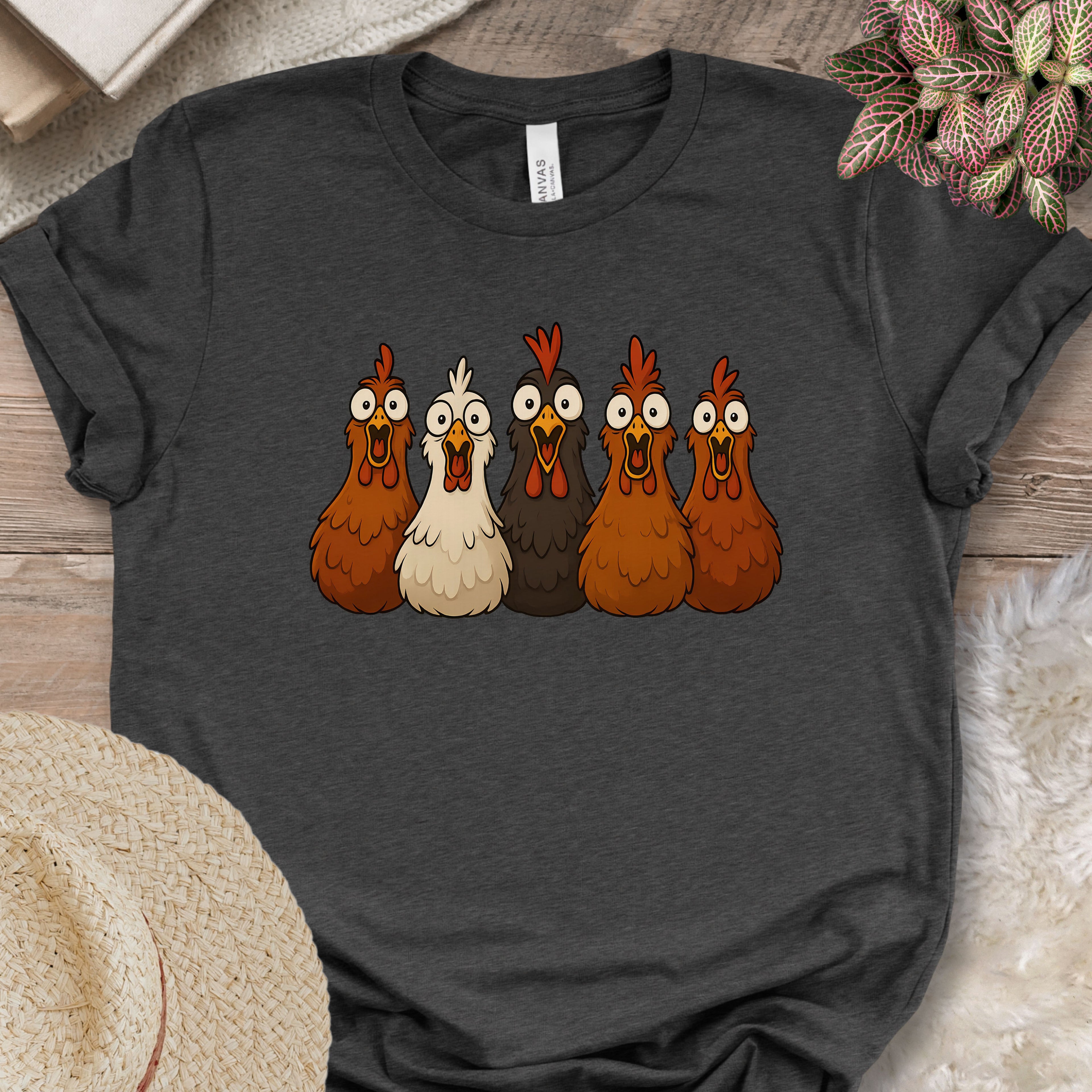 Surprised Chickens Tee