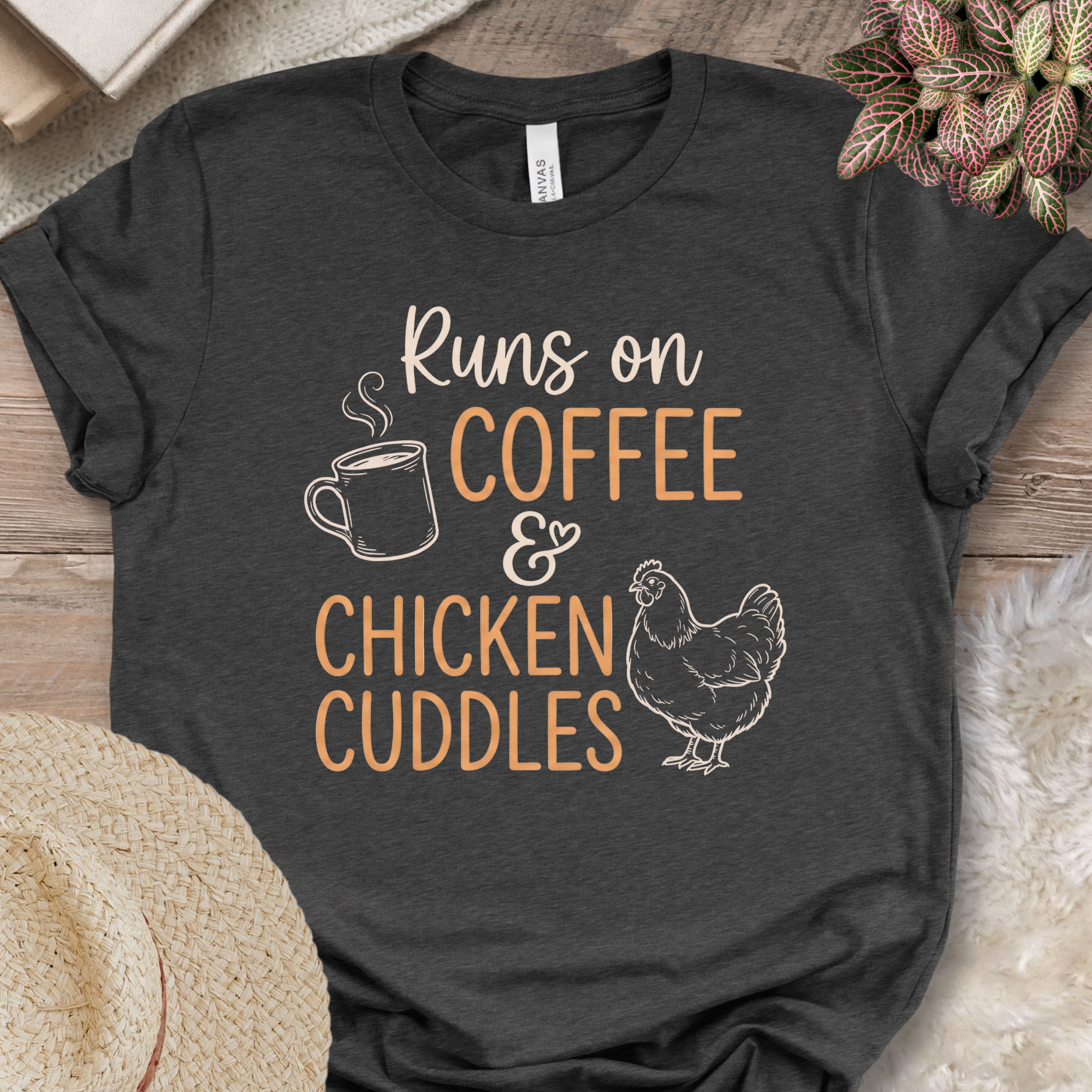 Farm Morning Comfort Graphic T-Shirt