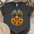 Cute Highland Cow Coffee Shirt