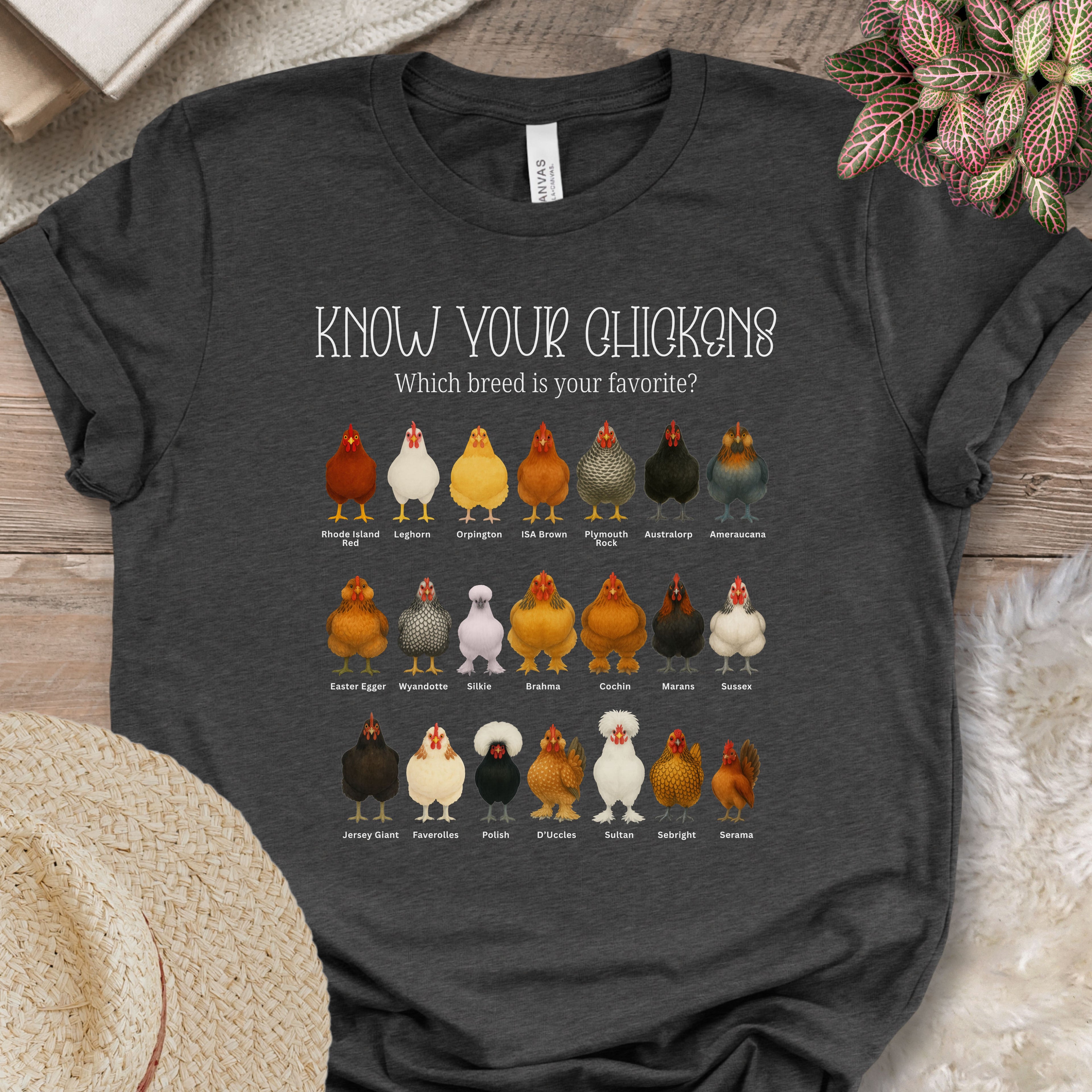 Know Your Chickens Shirt
