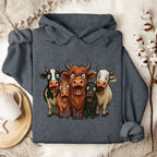 Funny Cow Lineup Hoodie