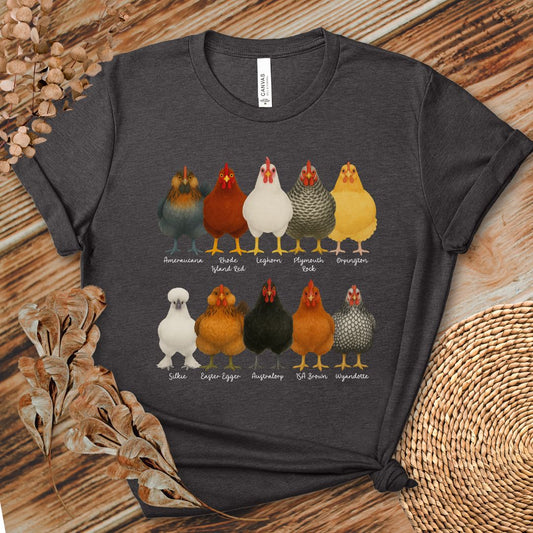 Fancy Chicken Breeds T-Shirt