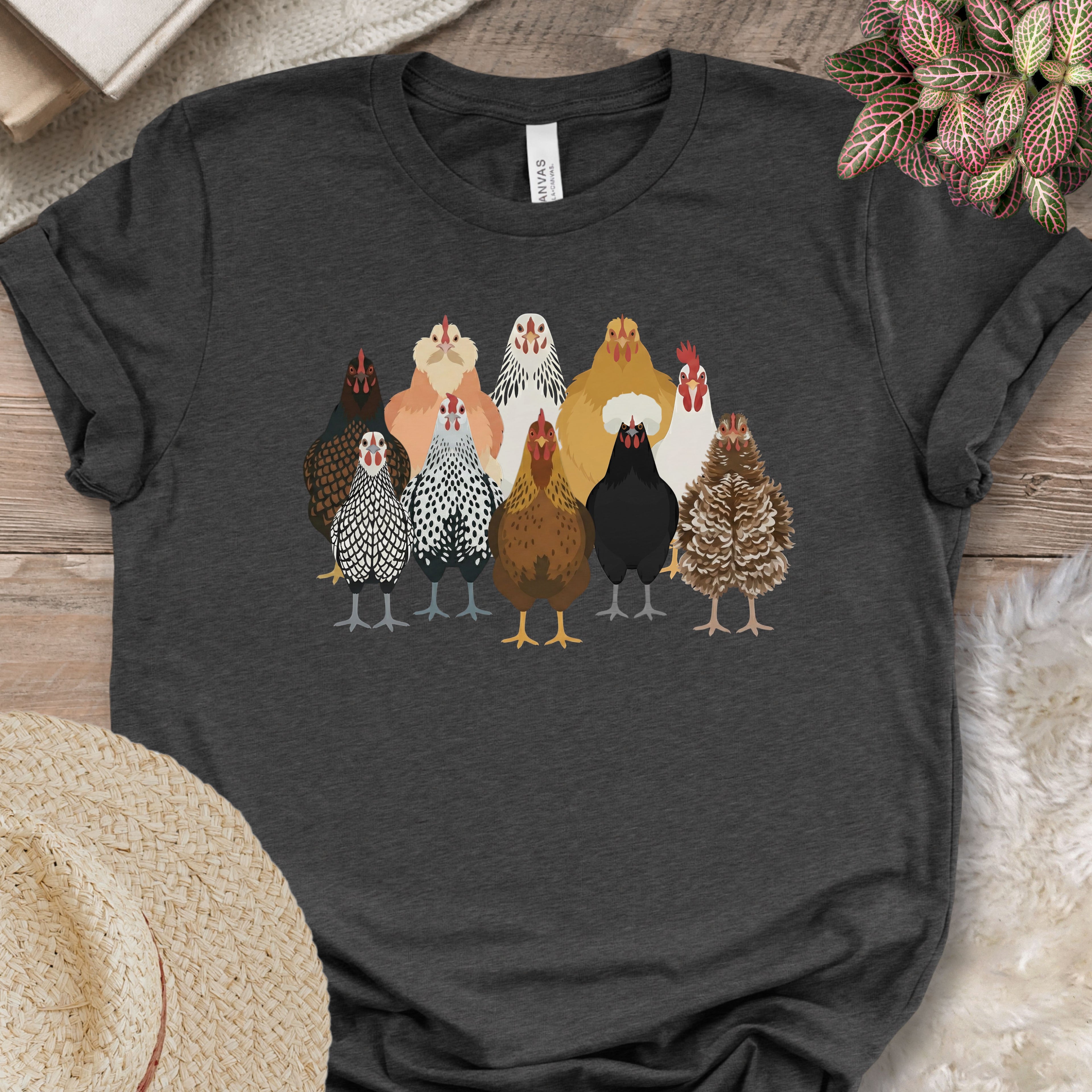 Backyard Chicken Flock T-Shirt (B)