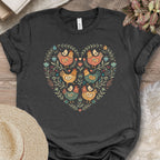 Chicken Heart Pattern Tee