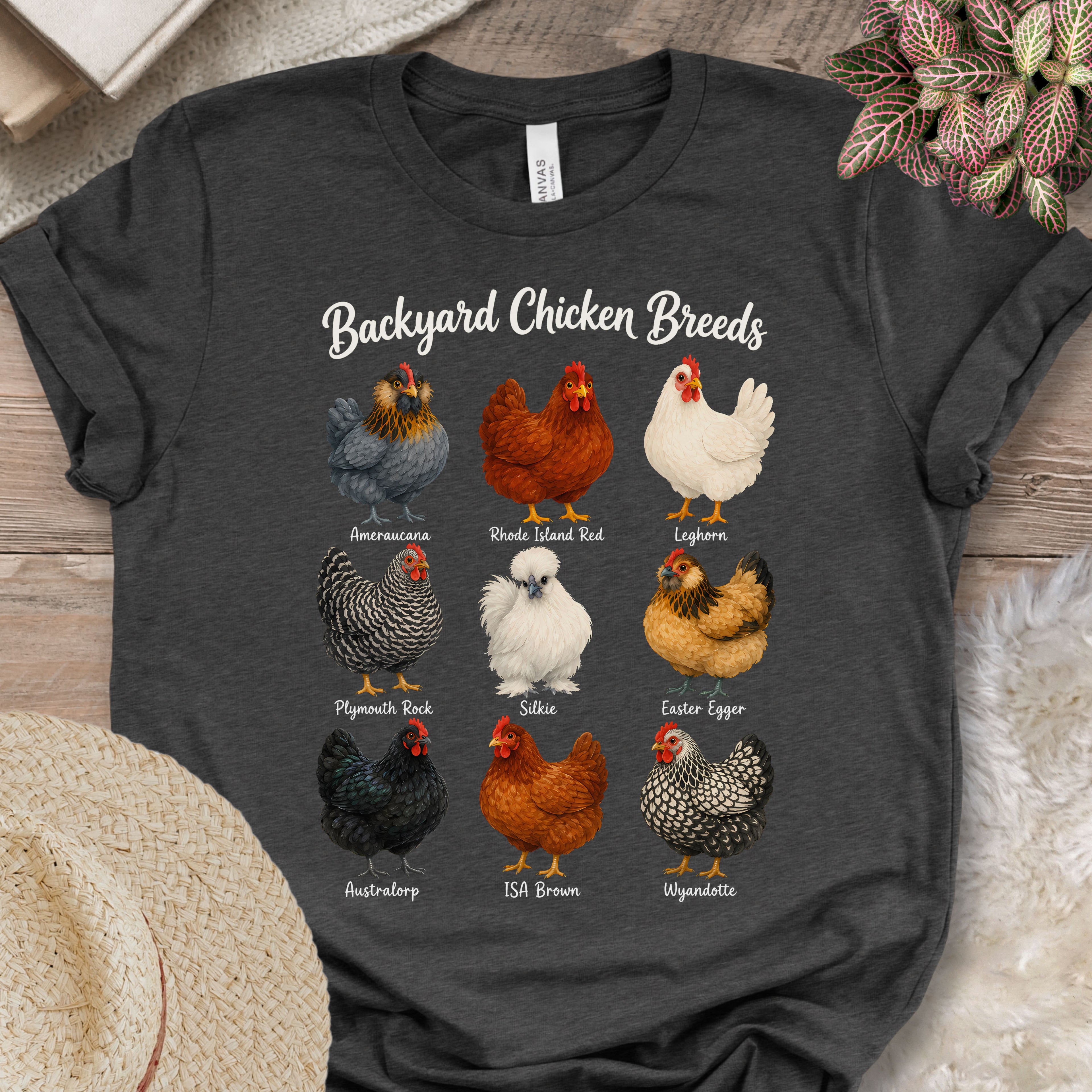 Backyard Hen Breeds T-Shirt