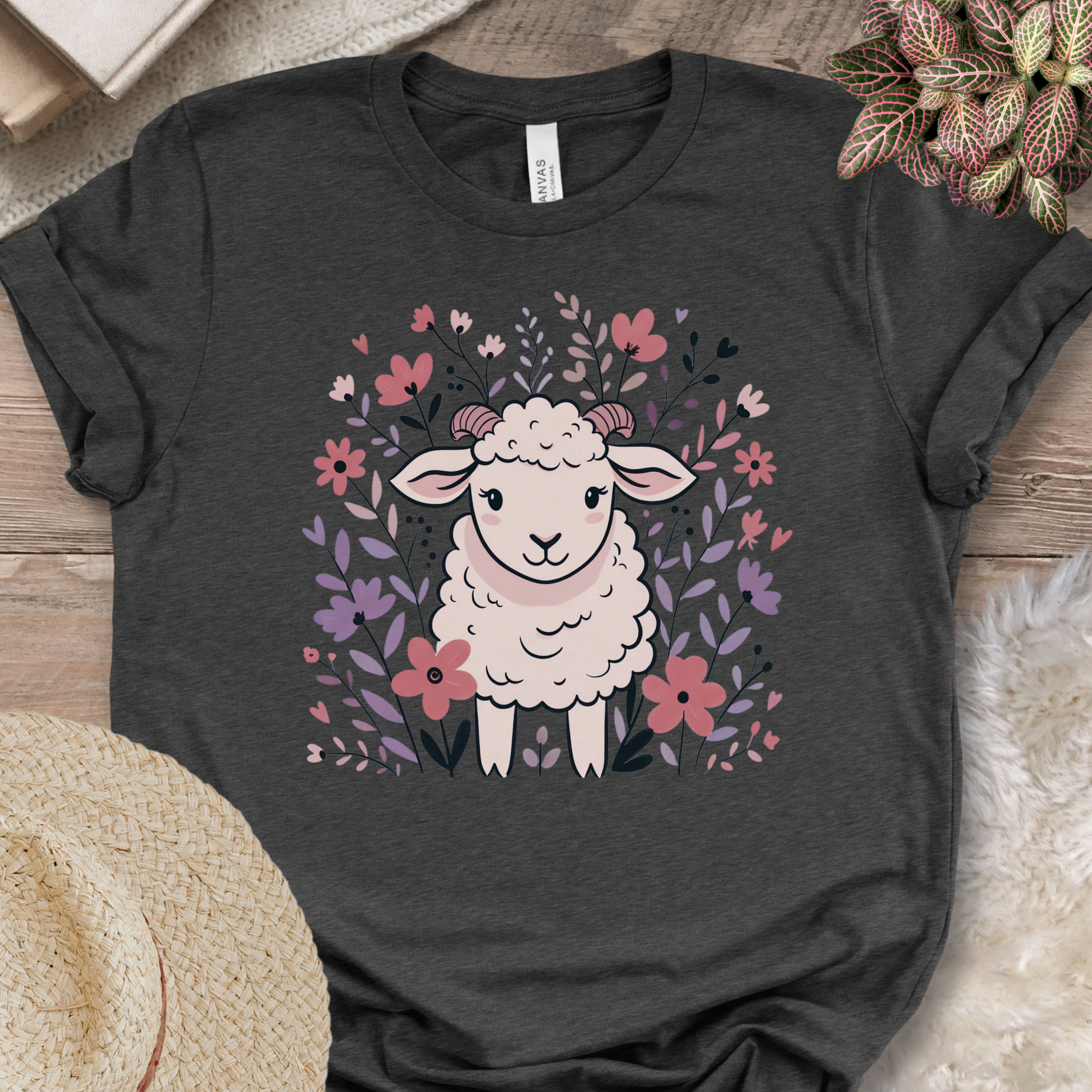 Floral Sheep Cottagecore Shirt