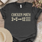 Chicken Keeper Humor Equation T-Shirt