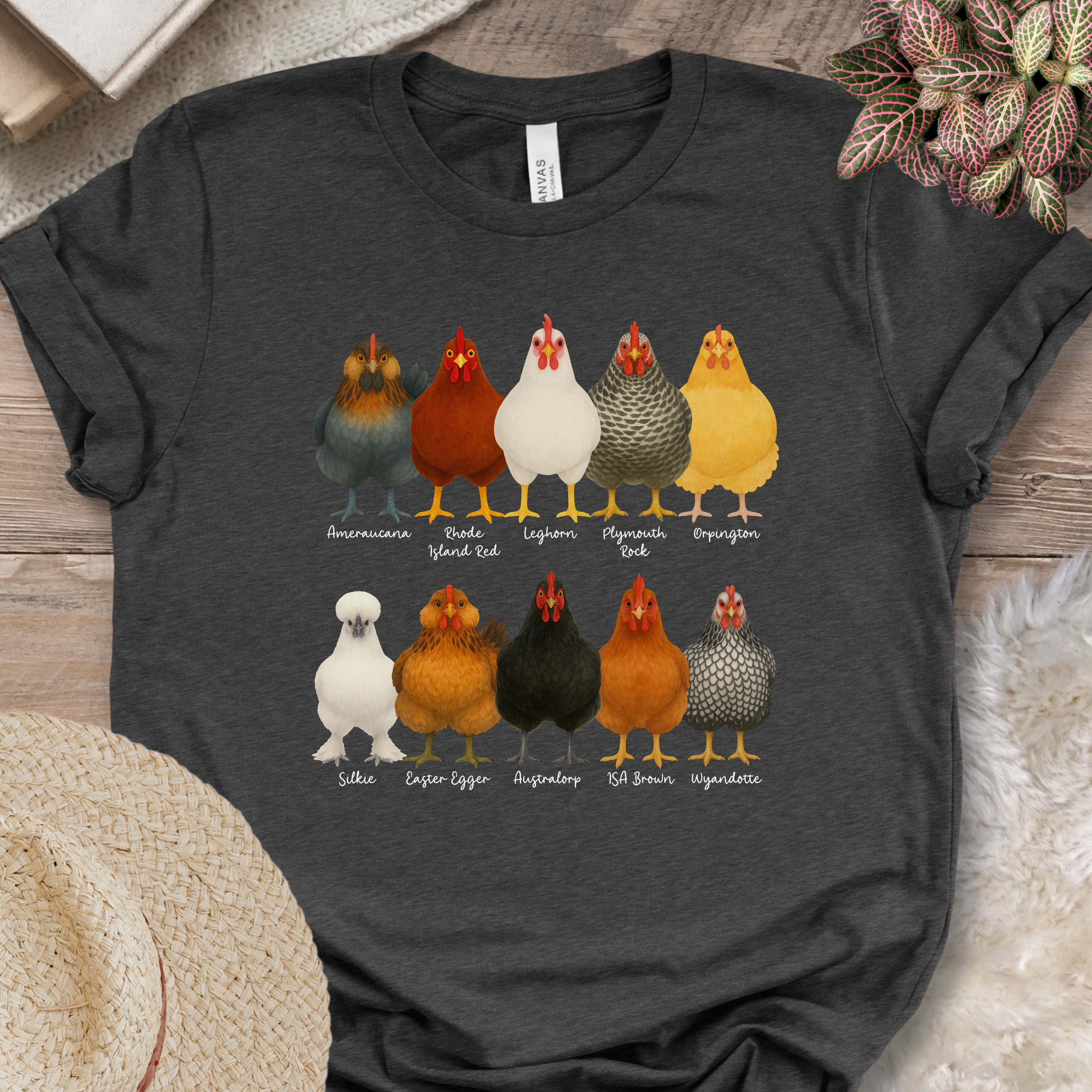 Fancy Chicken Breeds T-Shirt