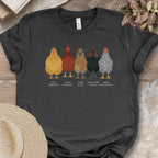Backyard Chicken Breeds Tee (A)