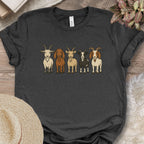 Cute Cartoon Goats Farm Shirt