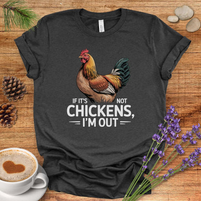 Funny Chicken Farm Animal Tee for Backyard Keepers & Poultry Lovers