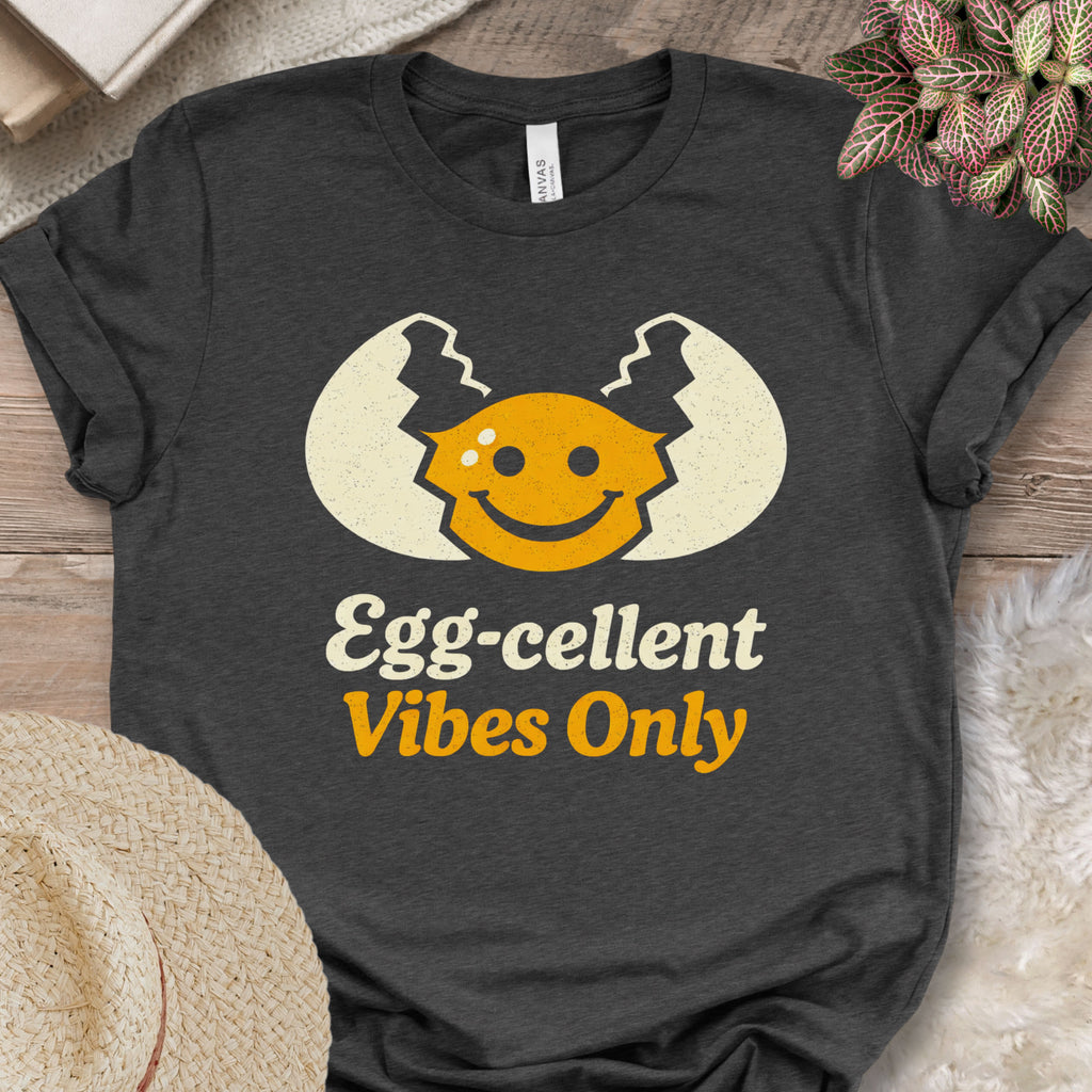 Eggcellent Vibes Chicken Shirt