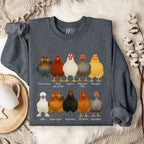 Fancy Chicken Breeds Sweatshirt