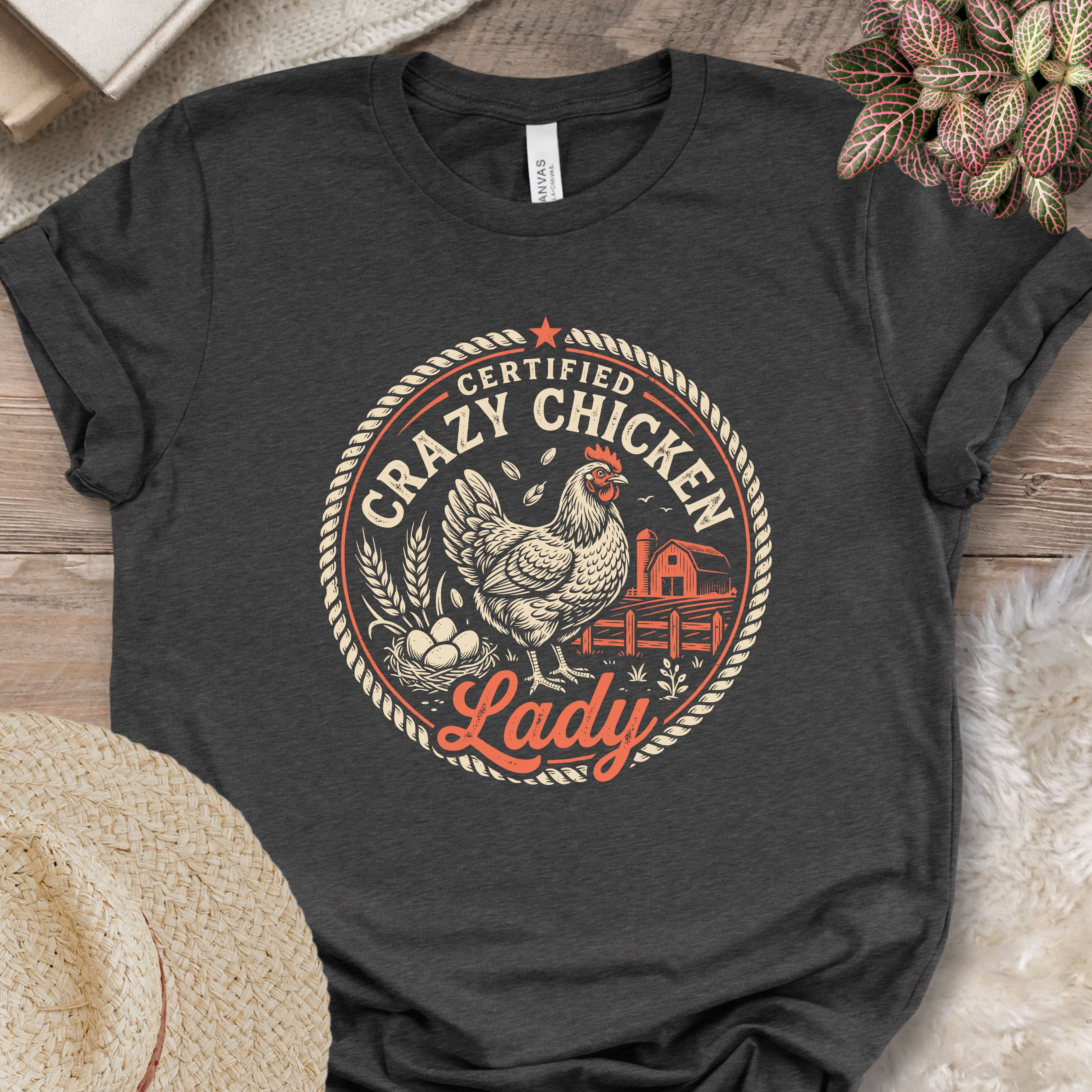 Crazy Chicken Lady T-Shirt