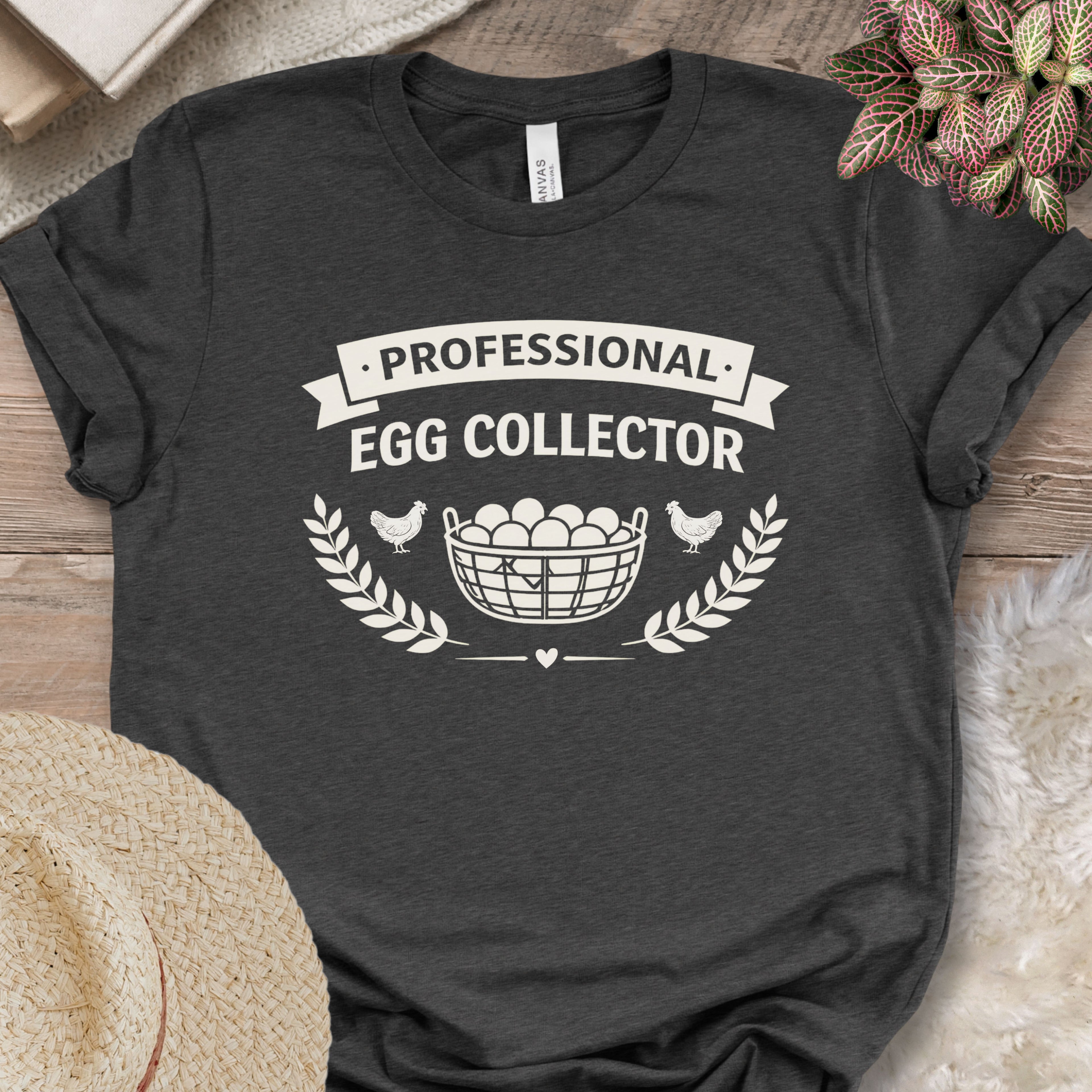 Egg Gathering Farm Humor T-Shirt