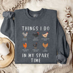 Things I Do in My Spare Time Sweatshirt