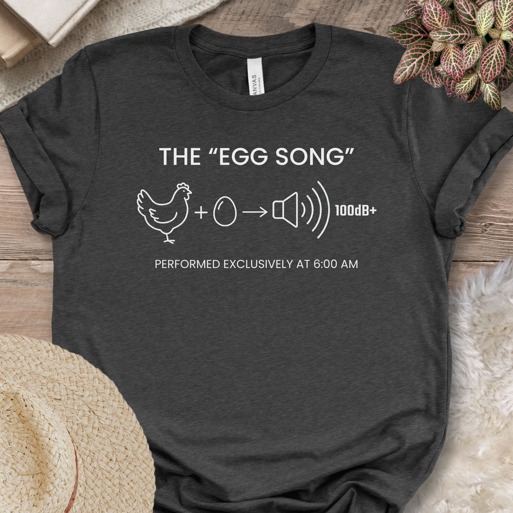 Funny Egg Song Chicken Shirt
