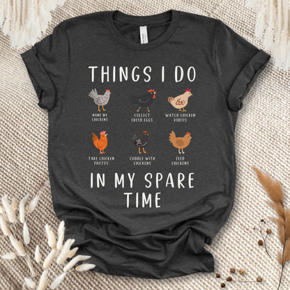 Things I Do in My Spare Time T-shirt