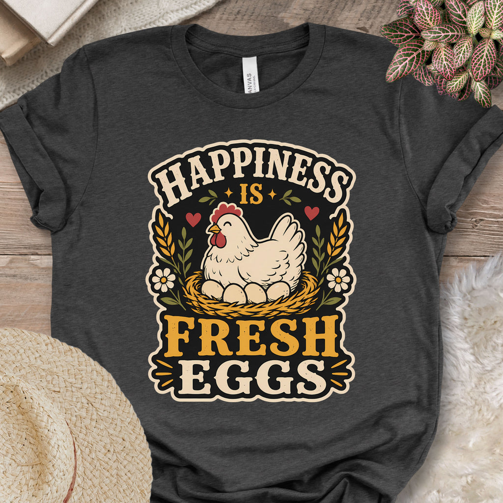 Fresh Eggs Happiness T-Shirt