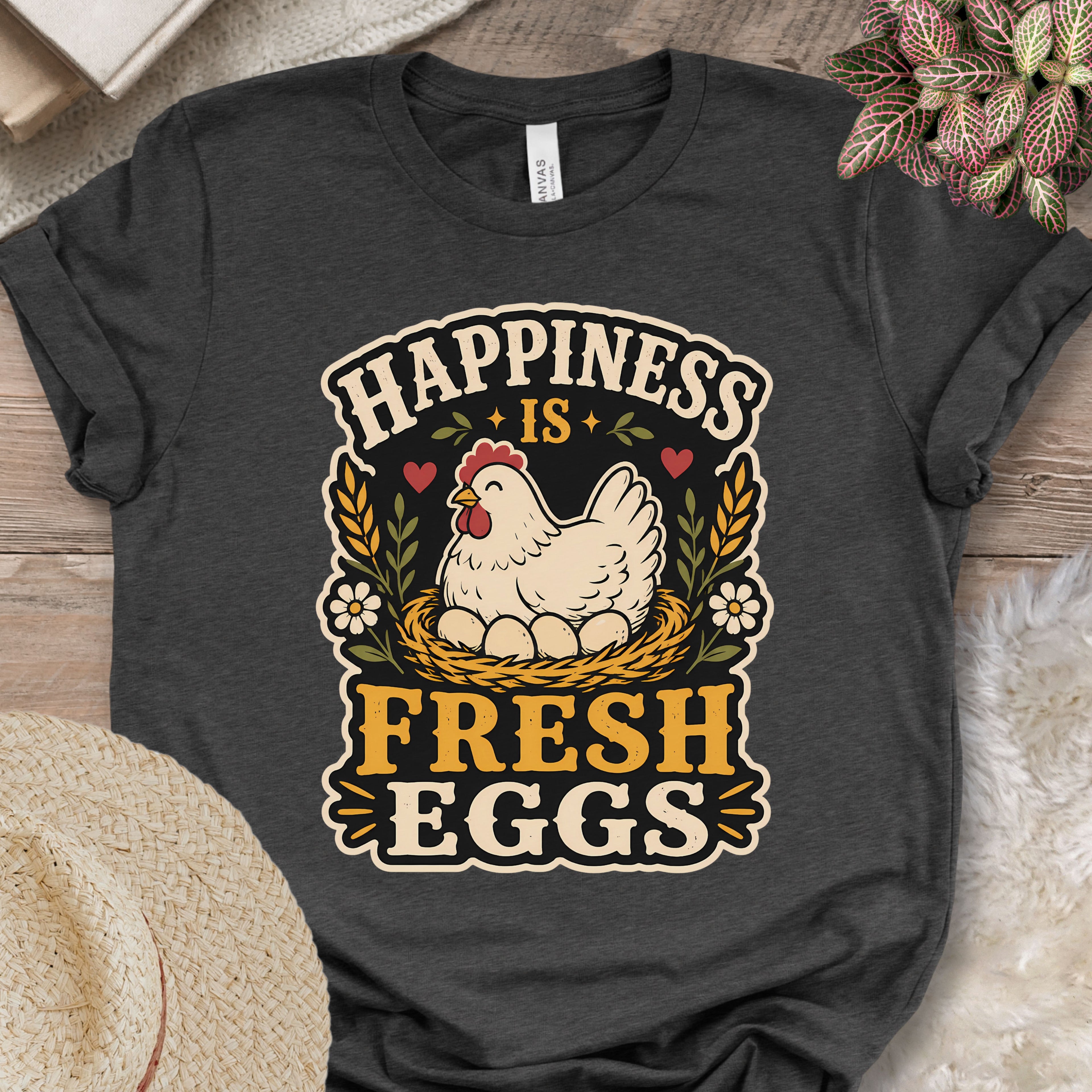 Fresh Eggs Happiness T-Shirt