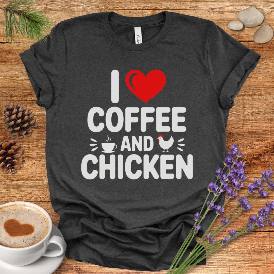 Coffee Fueled Chicken Keeper Tee