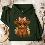 Highland Cow in Sunglasses Tee Hoodie