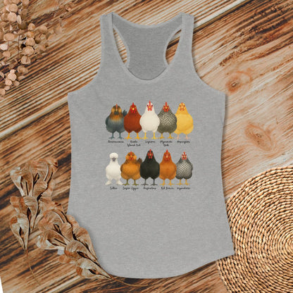 Fancy Chicken Breeds Tank Top