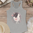 Cottagecore Chicken Silhouette Tank Top