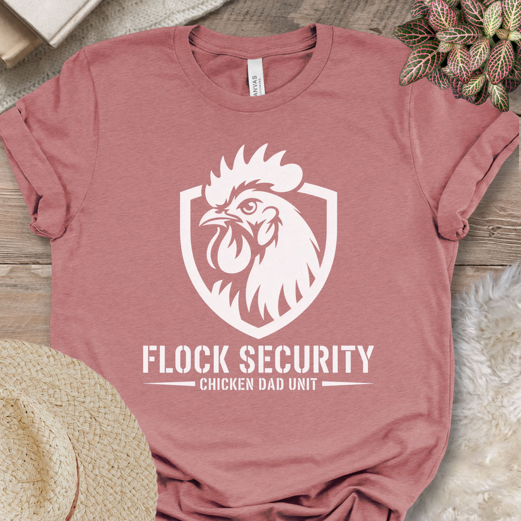 Flock Security Chicken Dad Shirt