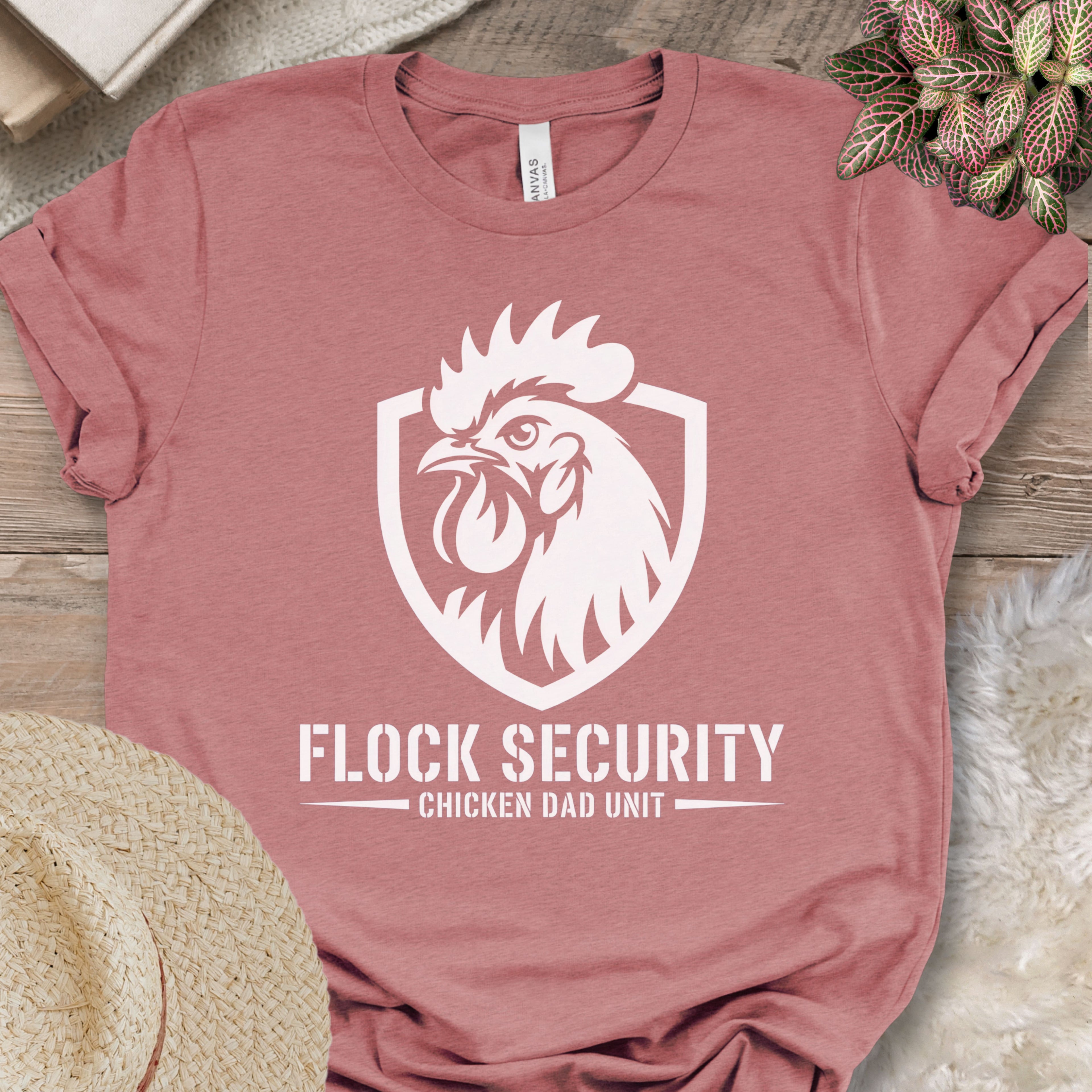 Flock Security Chicken Dad Shirt