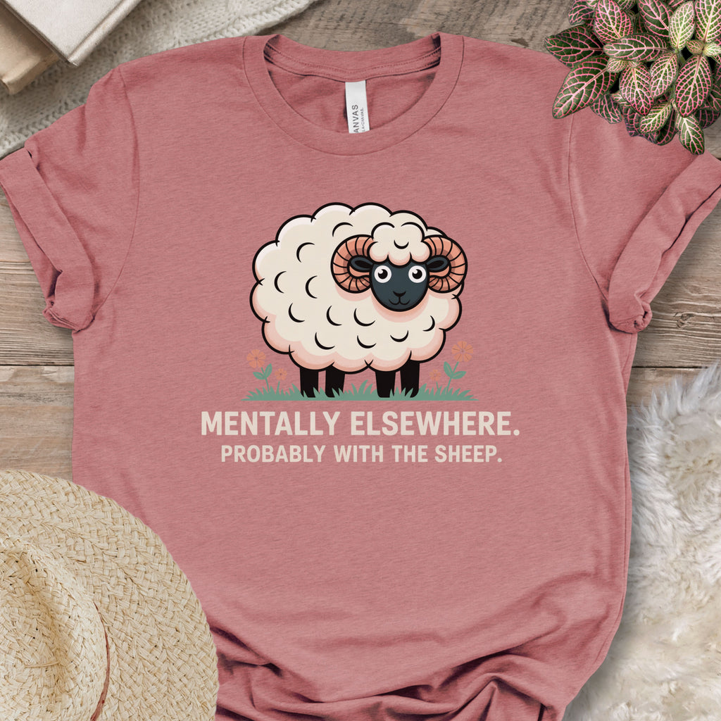 Sheep Daydream Farm Humor Shirt
